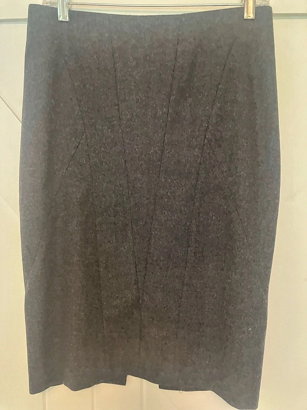 Brunello Cucinelli Gray Pencil Skirt Size IT 42 Like New